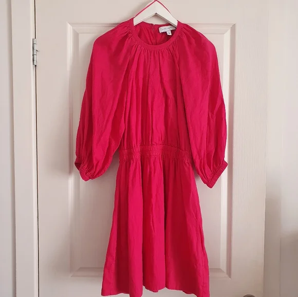Witchery Hot Pink Dress Size 8 - Picture 2 of 10